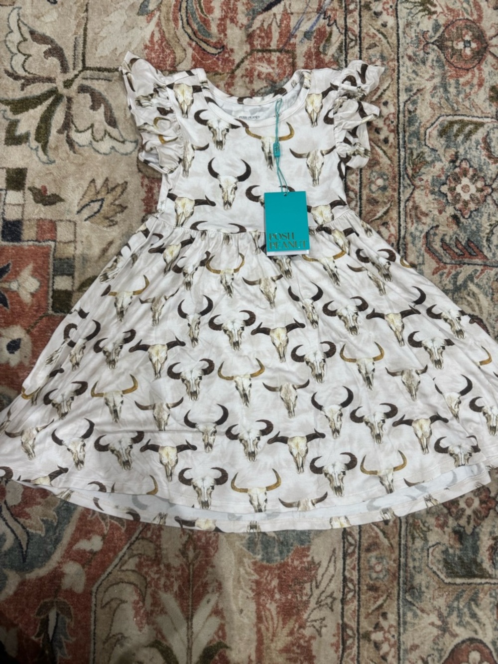 Posh Peanut Austin Ruffle Dress
